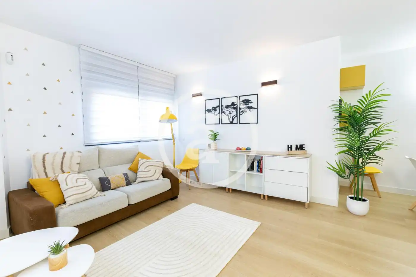 Sala d'estar de Pis de lloguer en Alcorcón amb Calefacció, Moblat i Forn