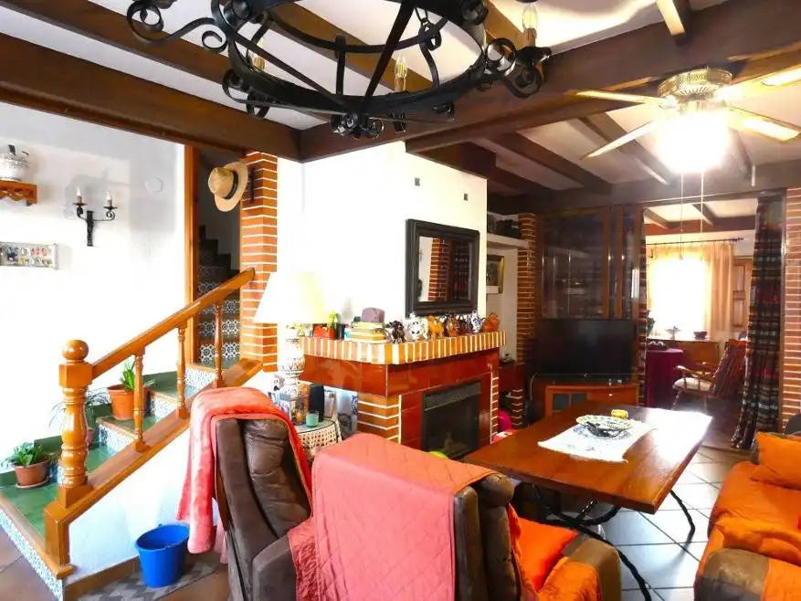 Wohnzimmer von Haus oder Chalet zum Verkauf in Las Torres de Cotillas mit Klimaanlage, Heizung und Privatgarten