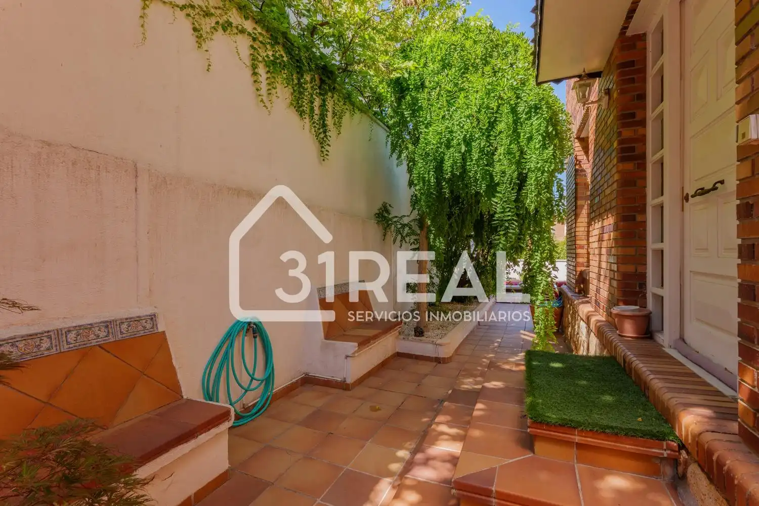 Jardín de Casa o chalet en venta en Madrid con Aire acondicionado, Calefacción y Jardín privado