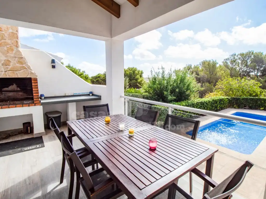 Terrassa de Casa o xalet en venda en Es Mercadal amb Aire condicionat, Jardí privat i Terrassa