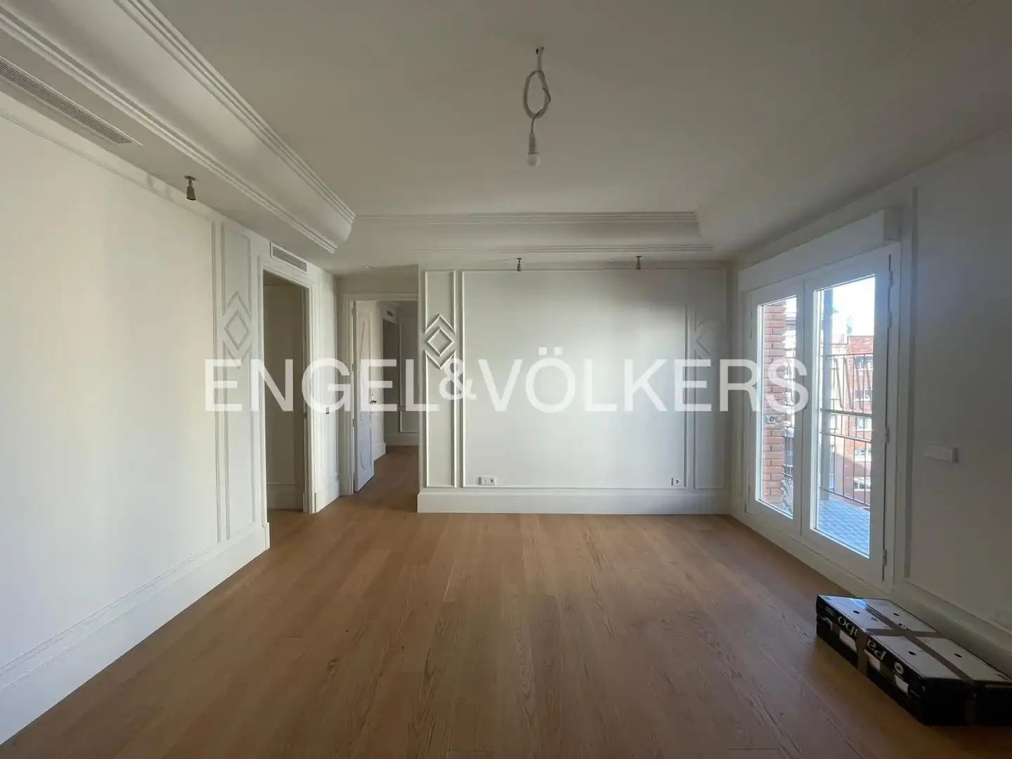 Wohnzimmer von Wohnung zum Verkauf in Madrid mit Klimaanlage, Heizung und Terrasse