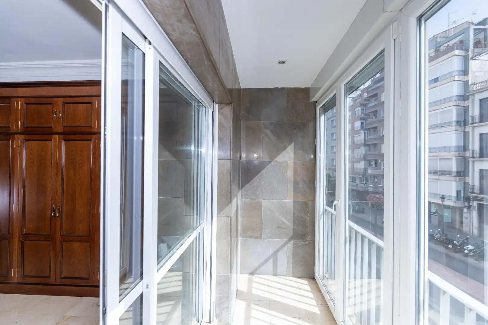 Balcony of Flat for rent in Granada  with Air Conditioner, Furnished and Balcony