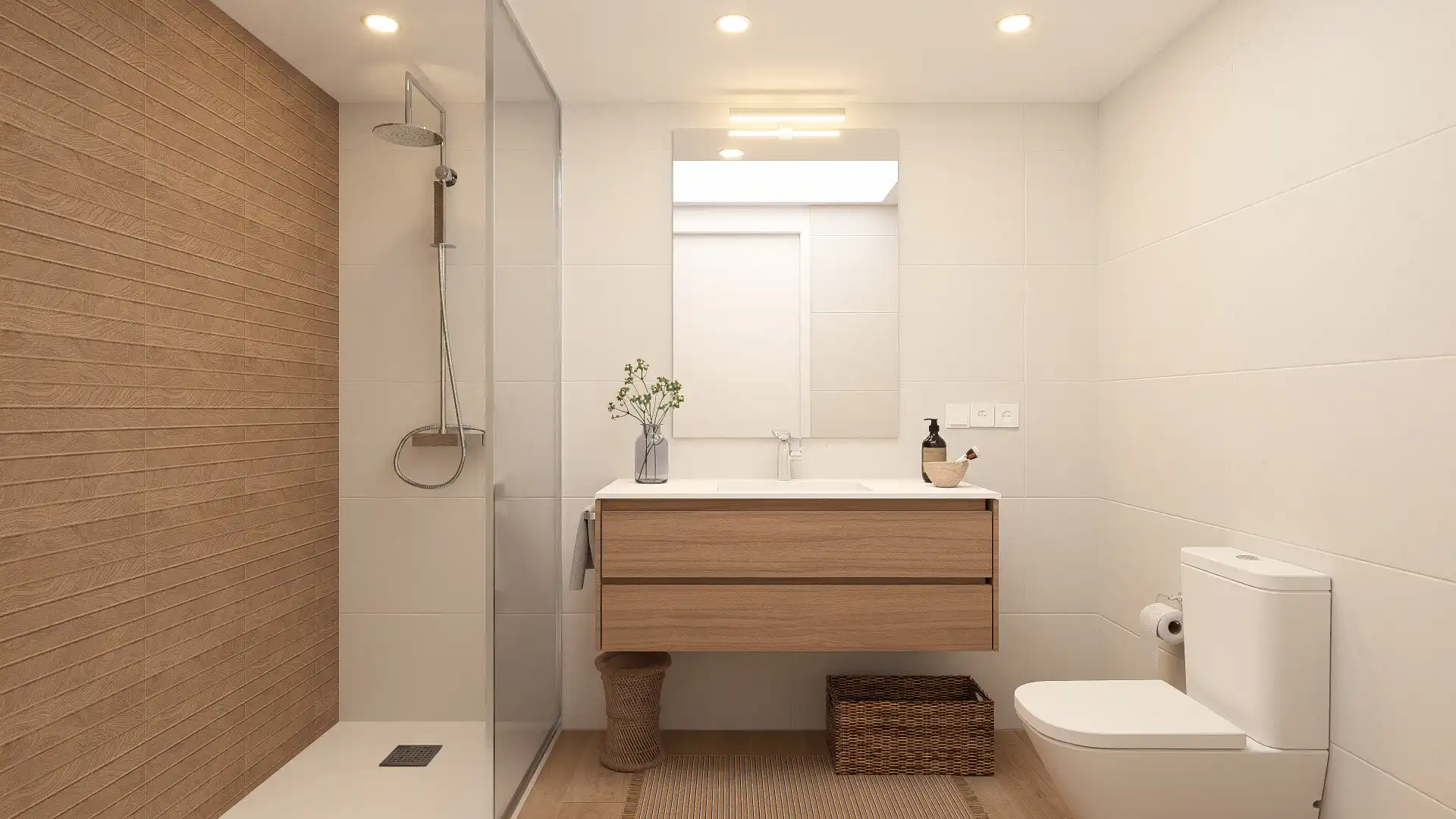 Bathroom of Flat for sale in La Garriga  with Air Conditioner, Heating and Parquet flooring