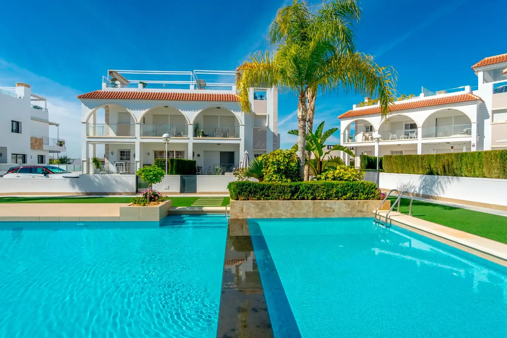 Swimming pool of Flat for sale in Ciudad Quesada