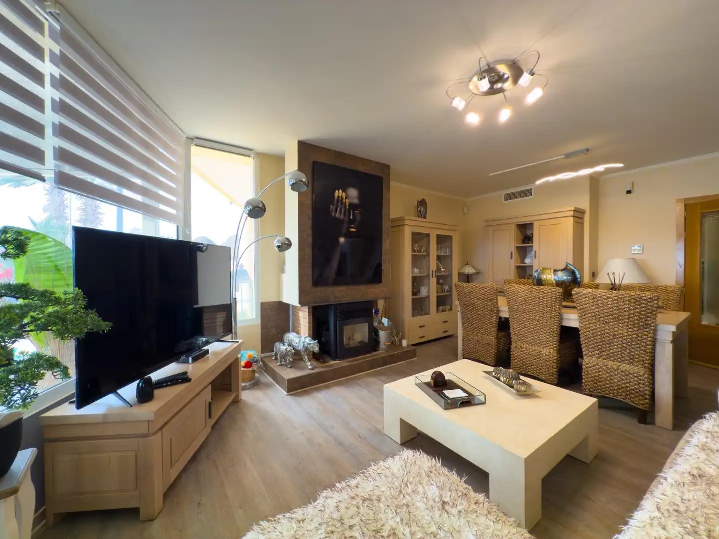 Sala d'estar de Casa o xalet en venda en Jijona / Xixona amb Calefacció, Jardí privat i Terrassa