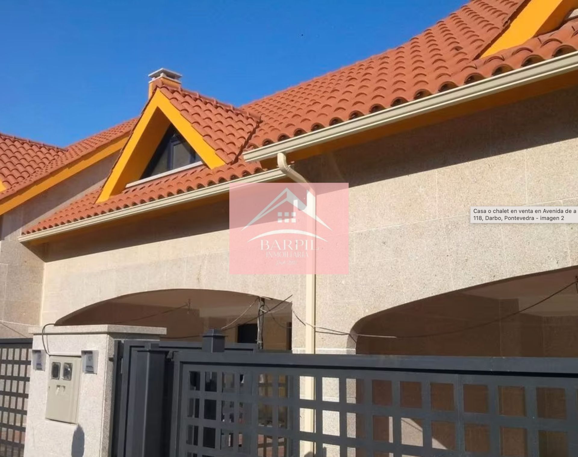 Exterior view of House or chalet for sale in Cangas   with Heating, Private garden and Parquet flooring