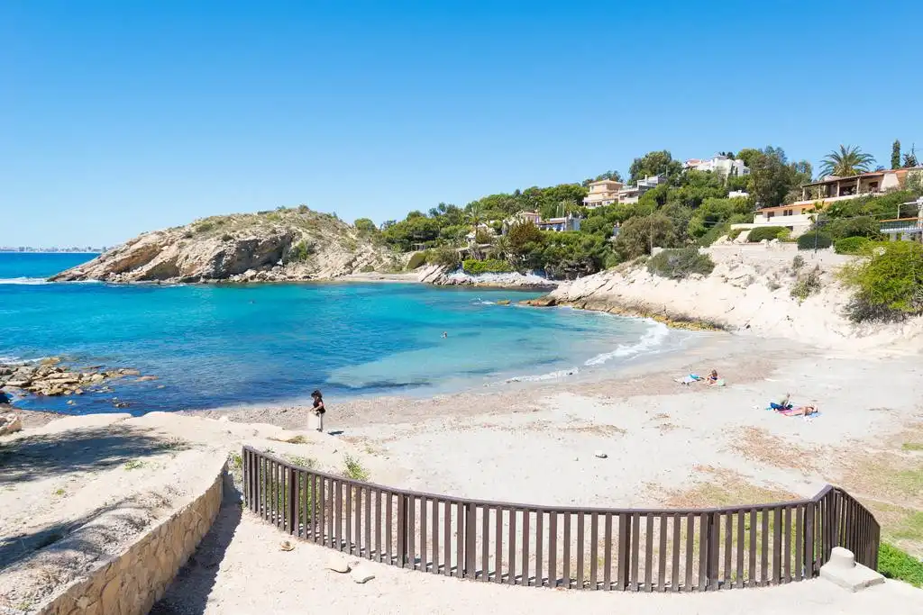 Exterior view of Houses for sale in El Campello  with Air Conditioner, Private garden and Terrace