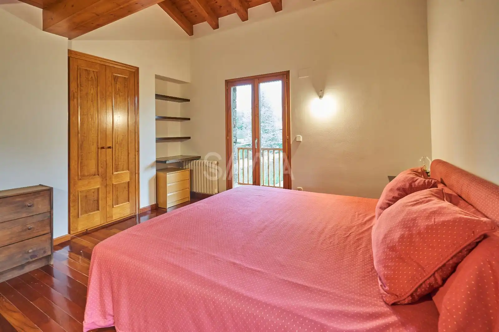 Dormitori de Casa o xalet en venda en Prats i Sansor amb Calefacció, Jardí privat i Terrassa