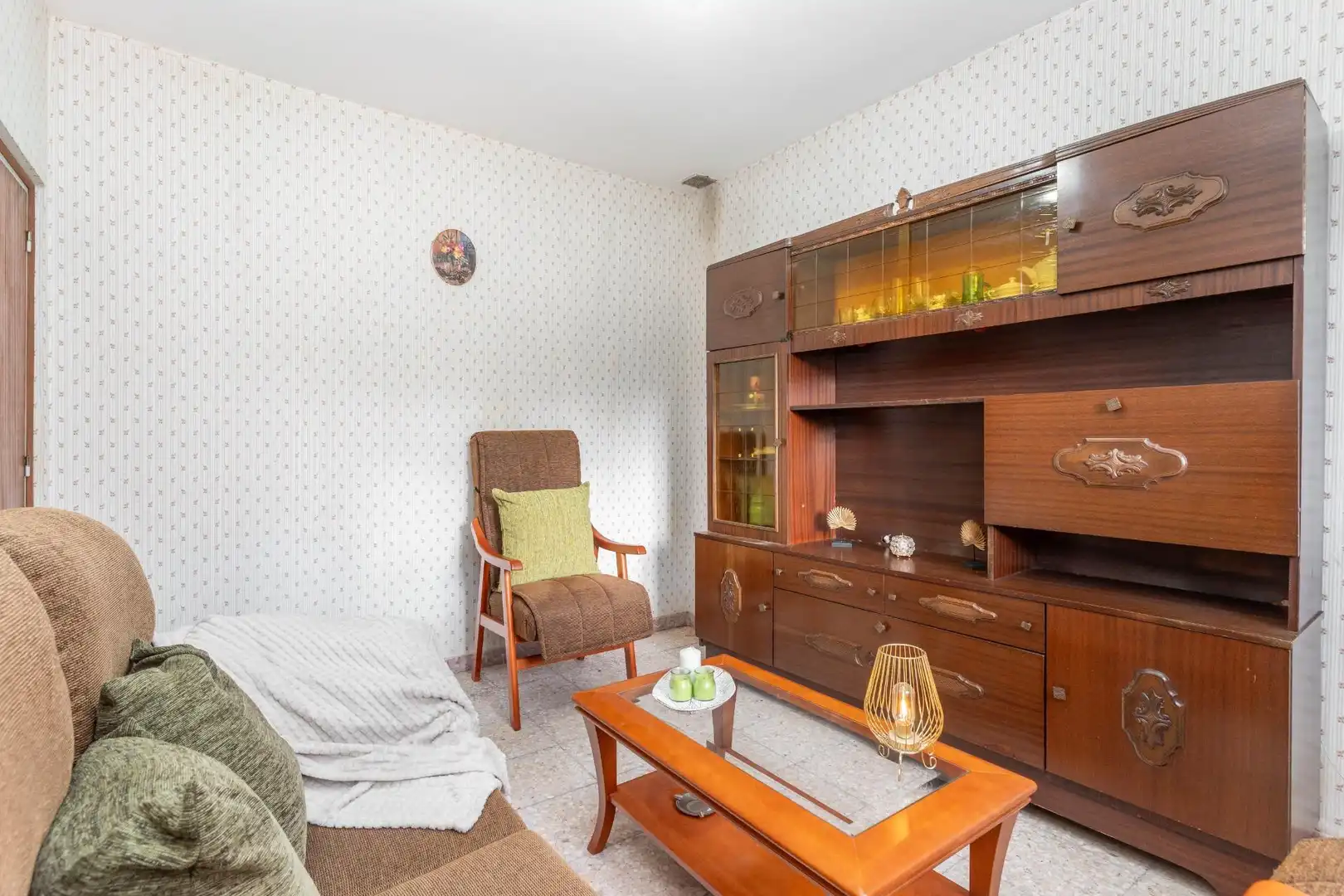 Living room of Houses for sale in Castrocontrigo  with Private garden, Terrace and Furnished