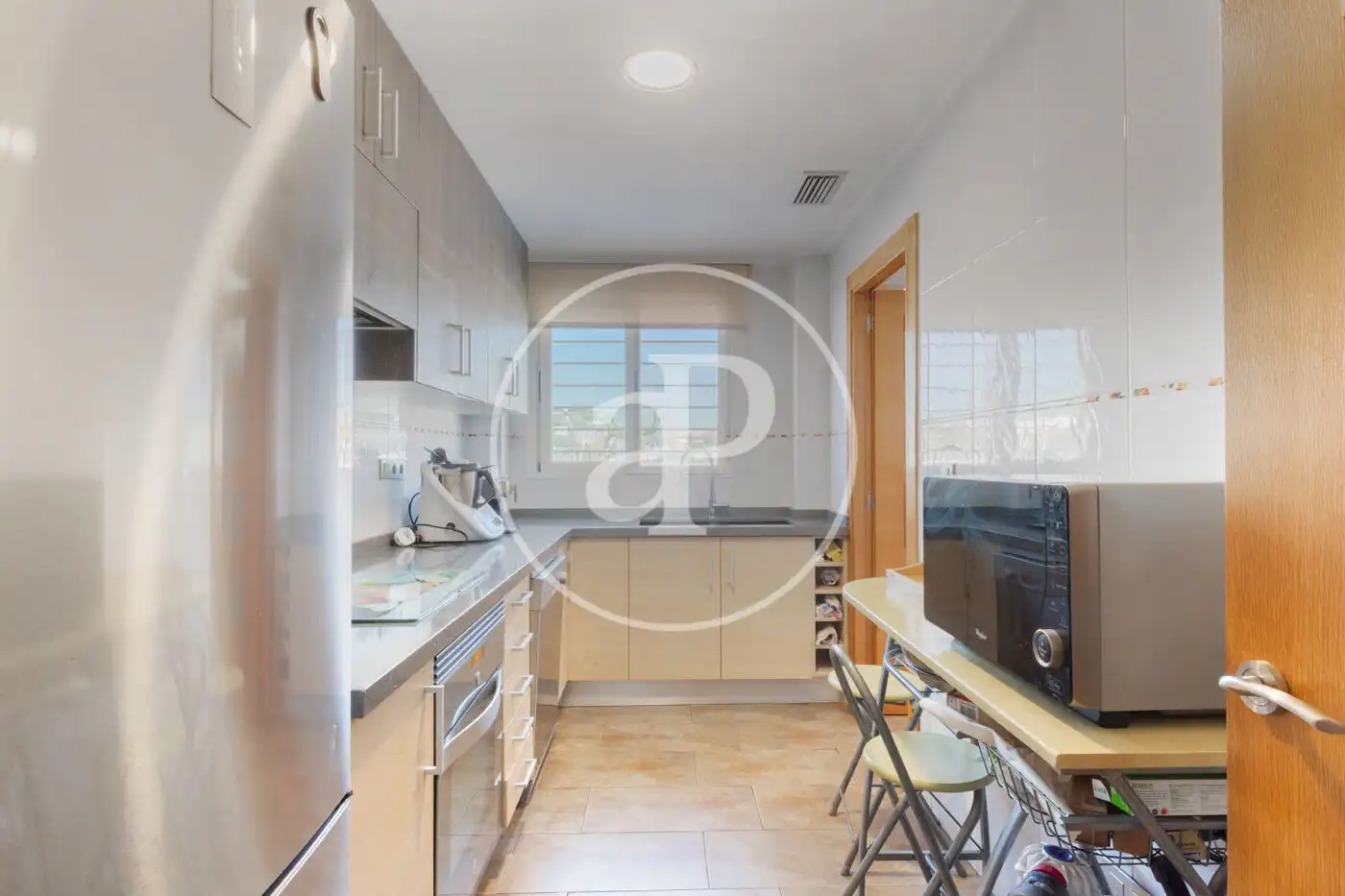 Cocina de Casa adosada en venta en Burriana / Borriana con Aire acondicionado, Calefacción y Jardín privado