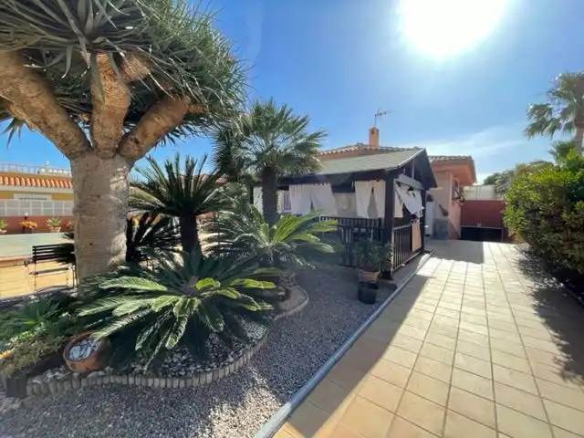 Exterior view of Houses for sale in Almería  with Air Conditioner, Heating and Private garden