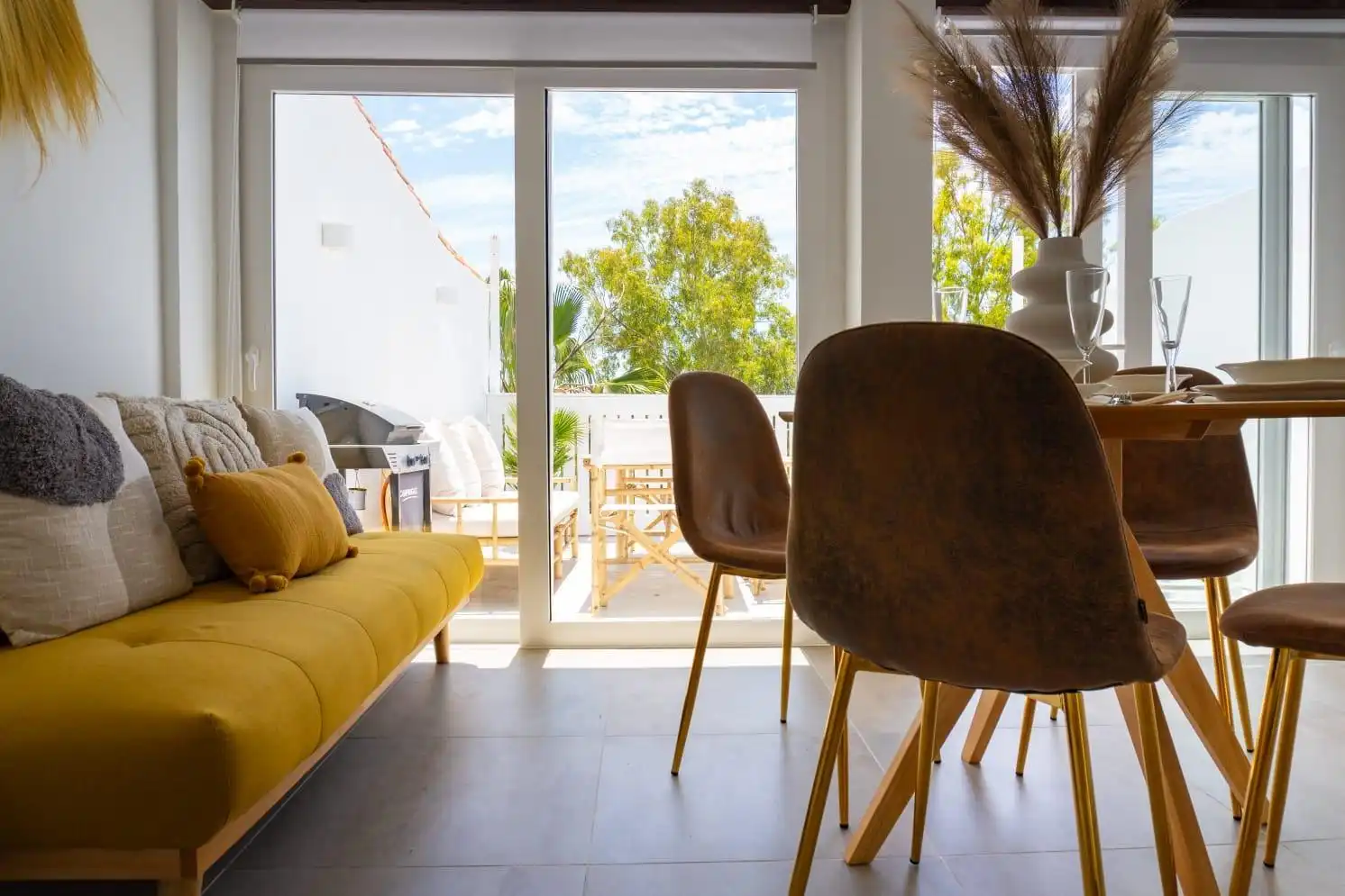 Terraza de Casa adosada en venta en Benalmádena con Aire acondicionado, Calefacción y Terraza
