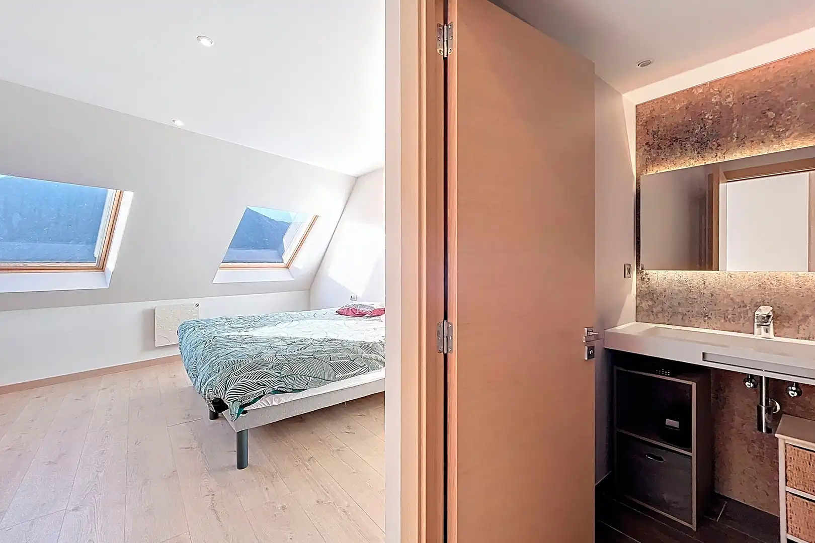 Dormitori de Apartament en venda en Escaldes – Engordany amb Aire condicionat, Terrassa i Traster