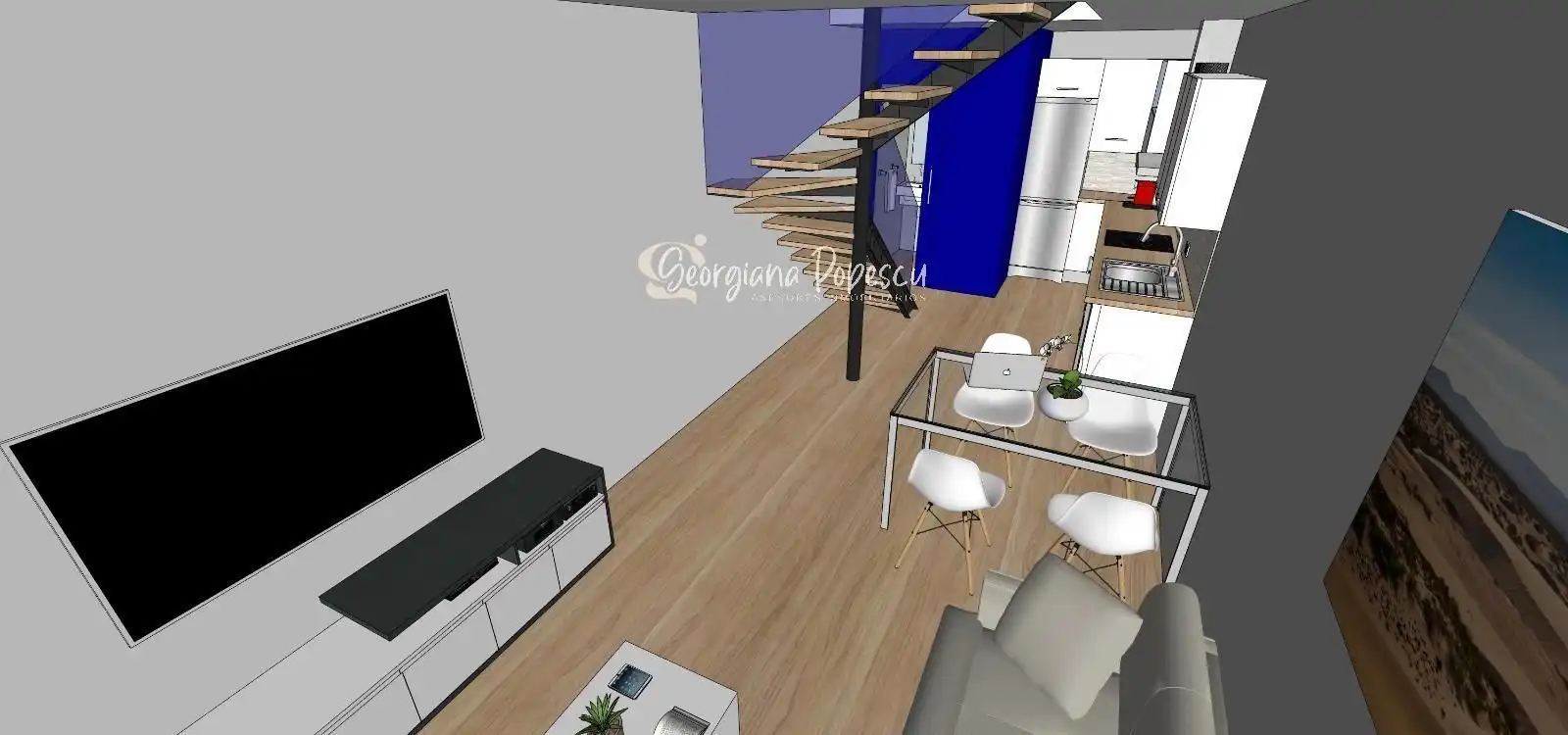 Wohnzimmer von Maisonette zum Verkauf in La Oliva