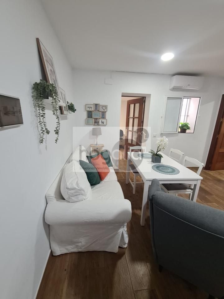 Sala d'estar de Planta baixa de lloguer en  Sevilla Capital amb Aire condicionat i Moblat