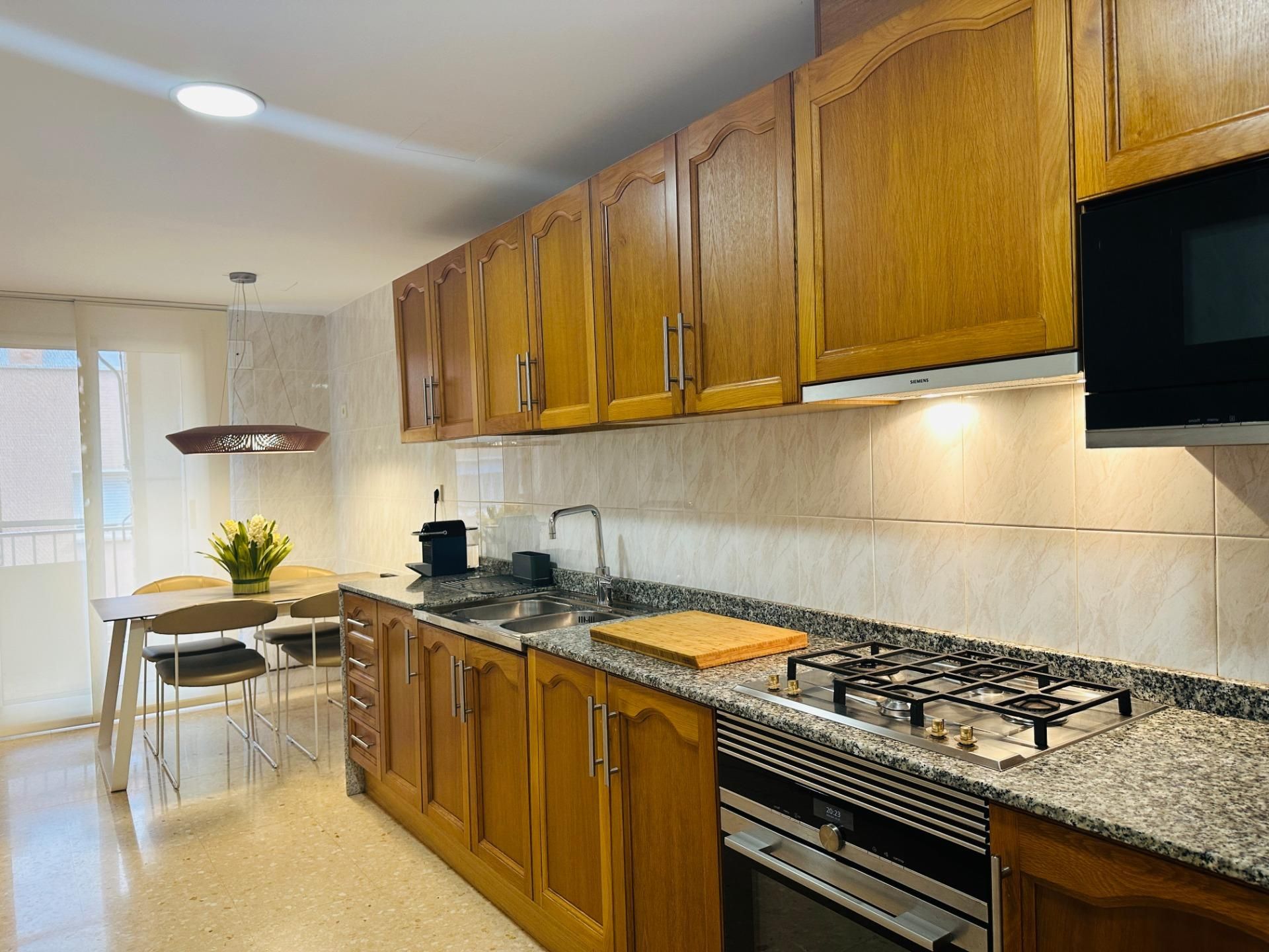 Kitchen of Flat for sale in Amposta  with Terrace