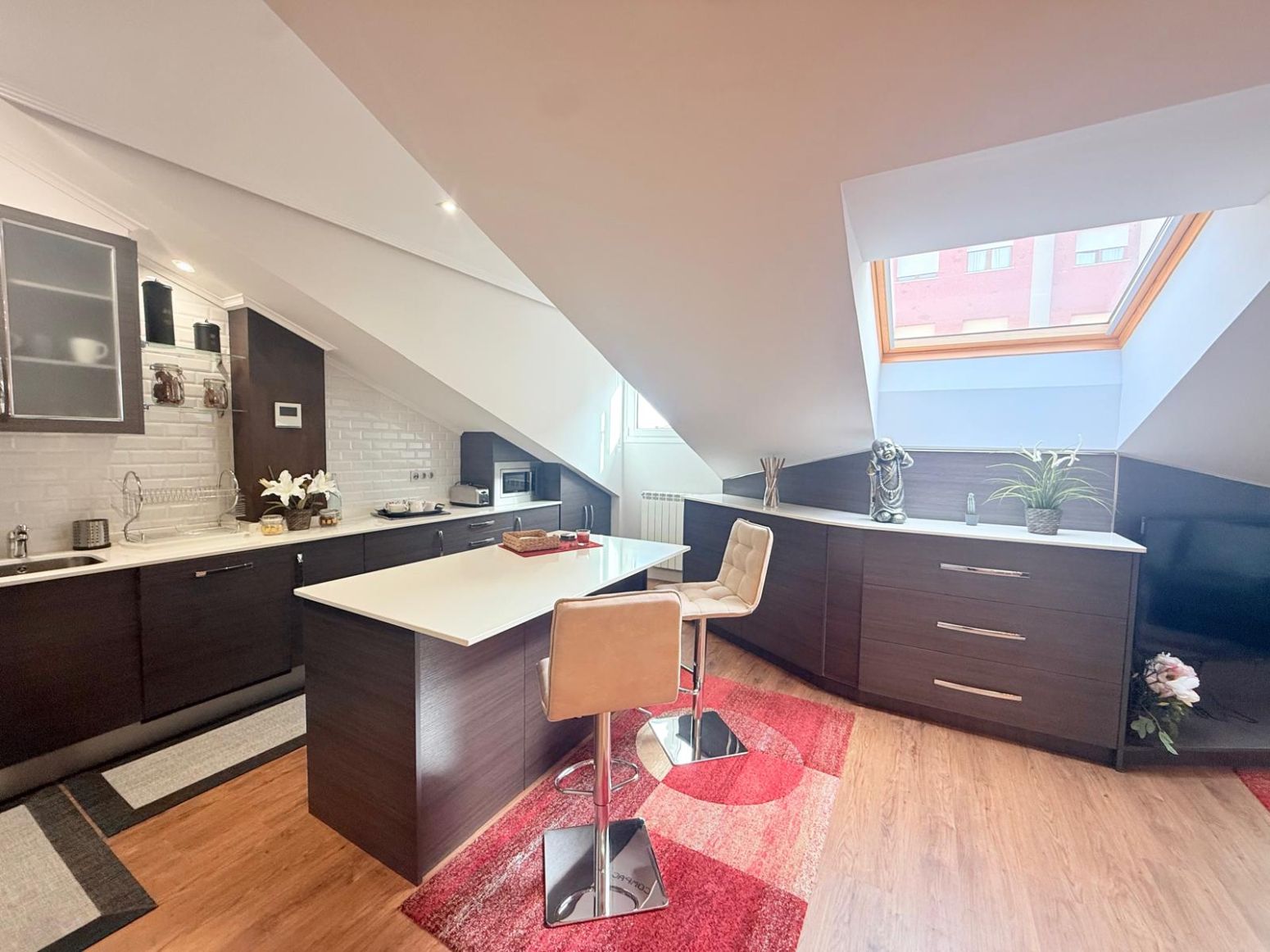 Kitchen of Flat for sale in Avilés  with Heating and Furnished