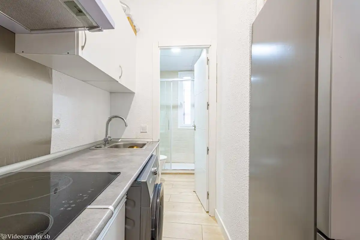 Kitchen of Flat for sale in Madrid  with Air Conditioner and Heating