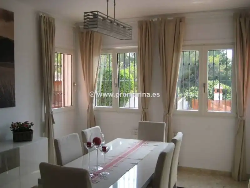 Dining room of Houses for sale in Dénia  with Air Conditioner, Heating and Private garden