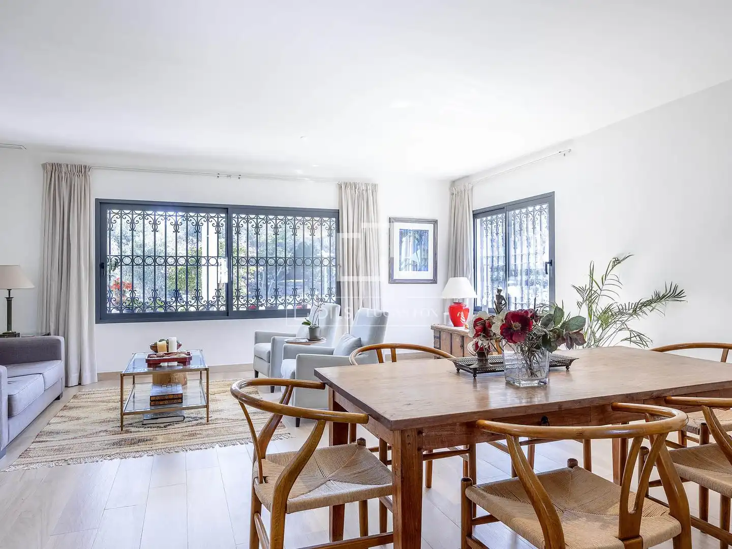 Comedor de Casa o chalet en venta en Godella con Aire acondicionado, Jardín privado y Terraza