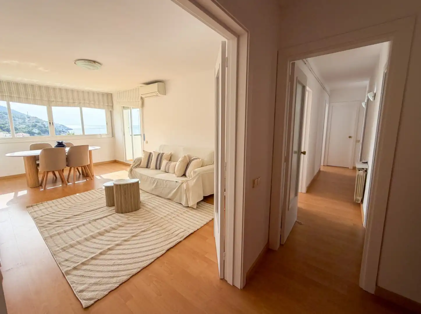 Sala d'estar de Pis en venda en Sitges amb Aire condicionat, Calefacció i Jardí privat