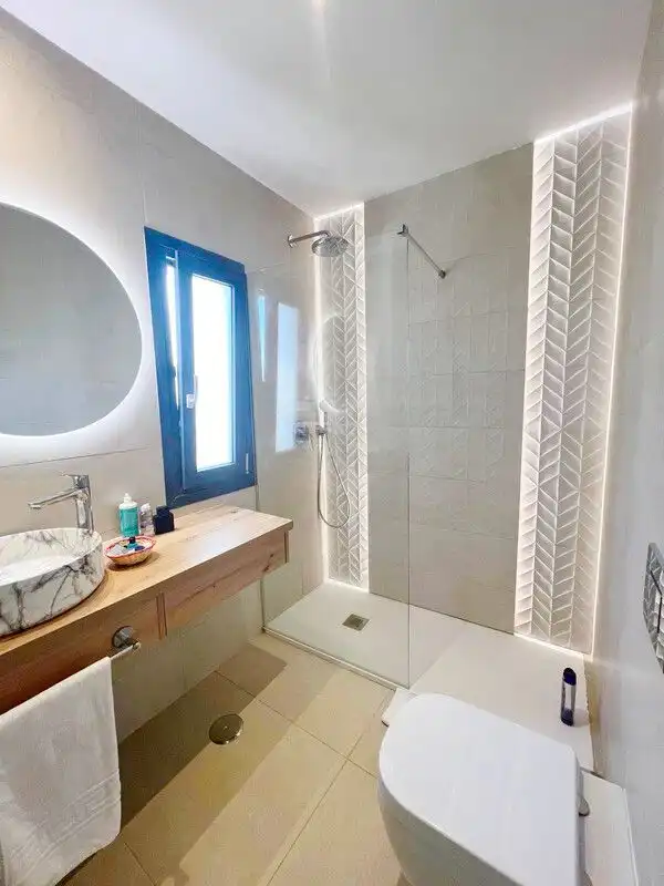 Baño de Casa adosada en venta en San Miguel de Abona con Aire acondicionado, Jardín privado y Terraza