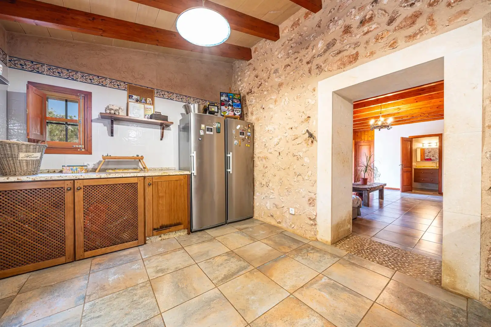 Cocina de Casa adosada en venta en Campos con Aire acondicionado, Calefacción y Jardín privado