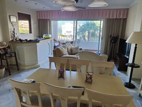 Dining room of Flat for rent in Almuñécar  with Terrace, Furnished and Oven