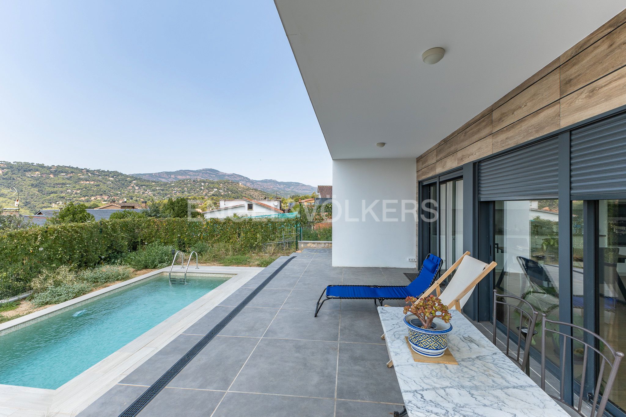 Terrassa de Casa o xalet en venda en Castellar del Vallès amb Calefacció, Jardí privat i Parquet