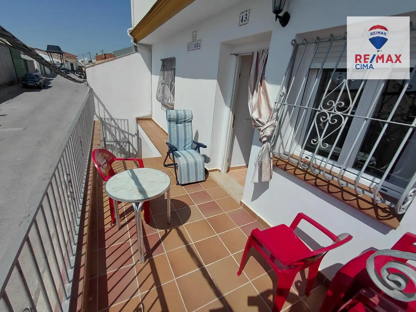 Terraza de Casa o chalet en venta en Cortes de Baza con Jardín privado