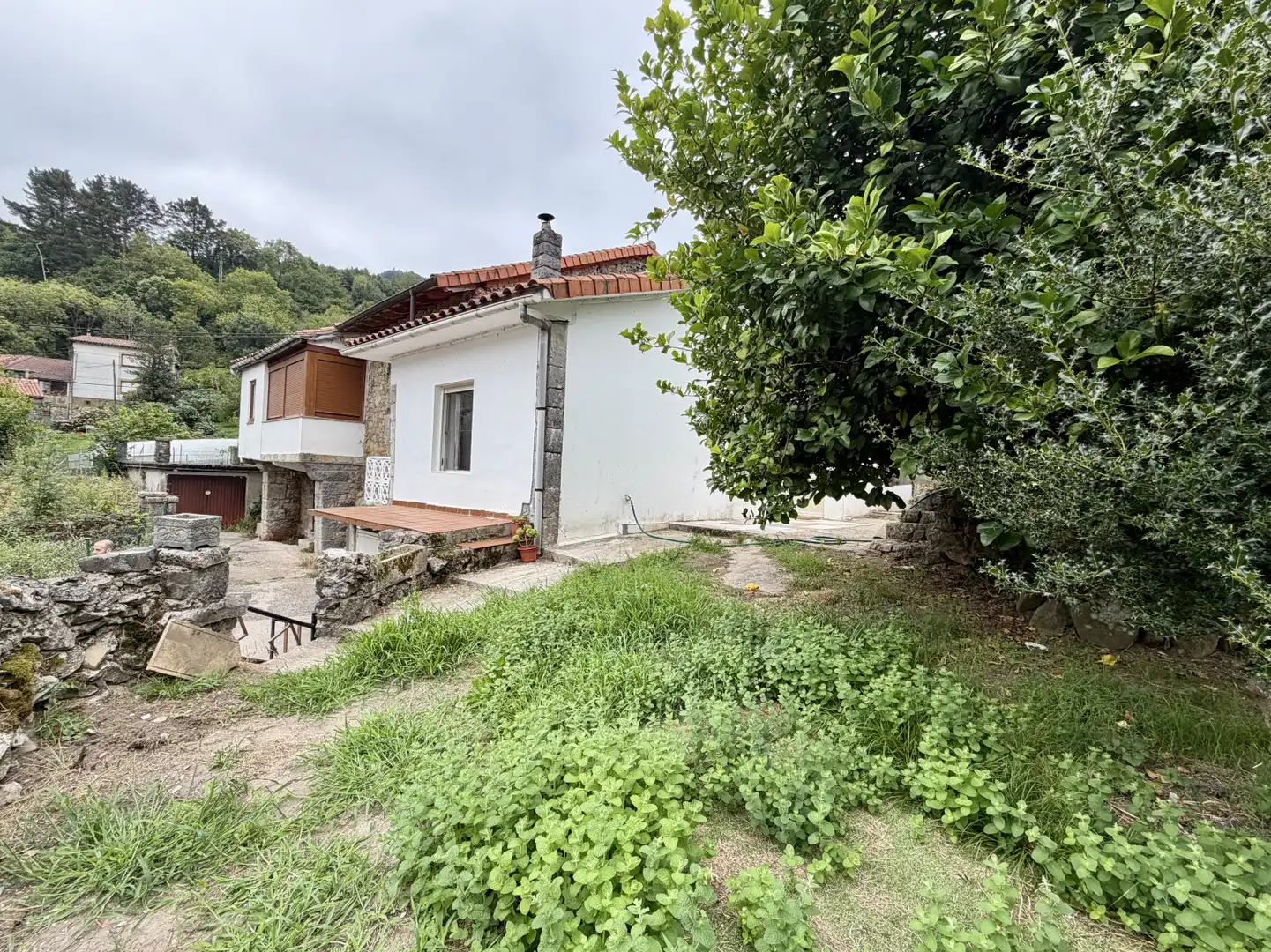 Vista exterior de Casa adosada en venta en Miera