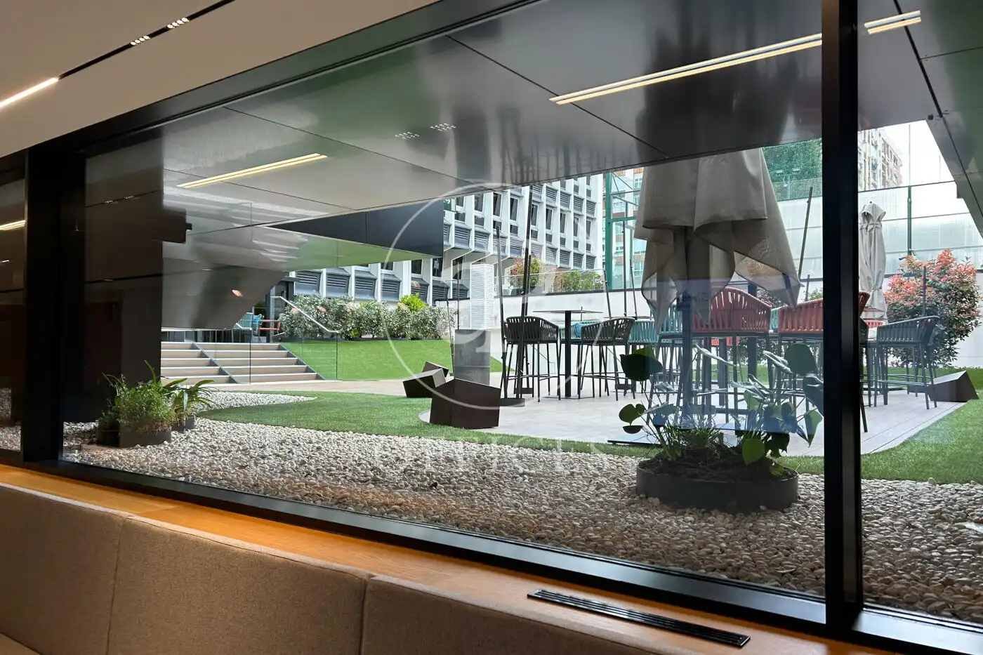 Terrace of Office for rent in Madrid  with Air Conditioner