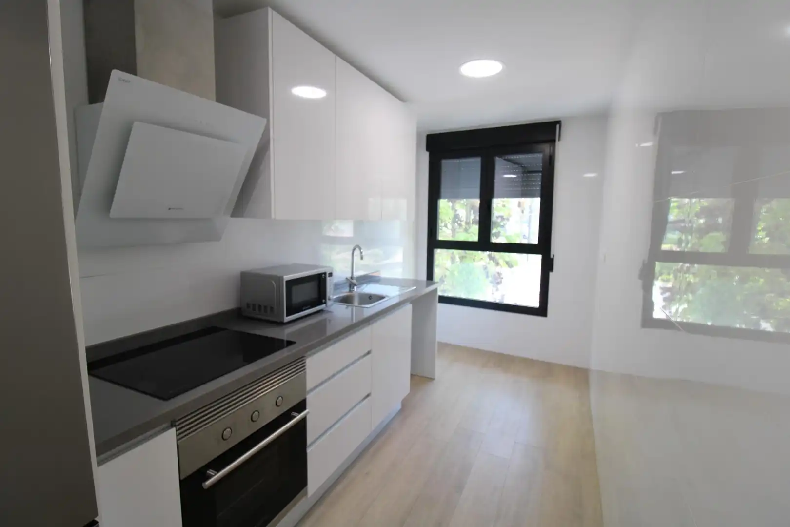 Küche von Wohnung zur Miete in Murcia mit Klimaanlage, Heizung und Möbliert