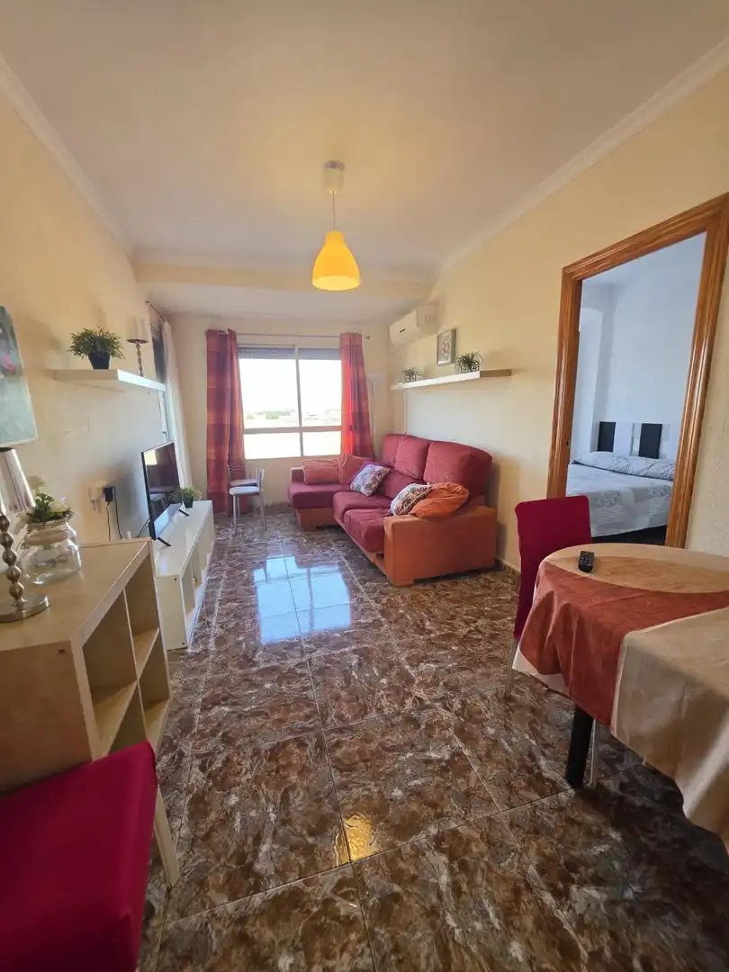 Sala d'estar de Pis per a compartir en Cartagena amb Balcó