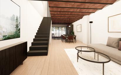 Living room of House or chalet for sale in Vilassar de Dalt  with Parquet flooring, Terrace and Oven