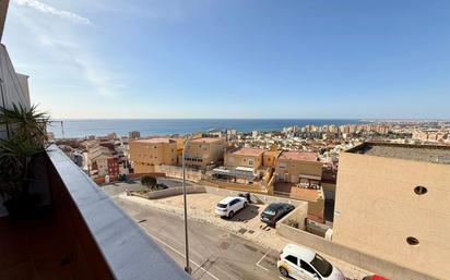 Exterior view of Flat for sale in Roquetas de Mar  with Air Conditioner, Terrace and Community pool