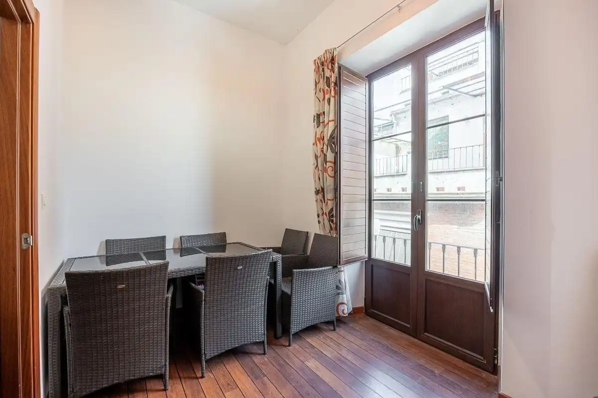 Dining room of Flat for sale in Granada  with Air Conditioner, Terrace and Balcony