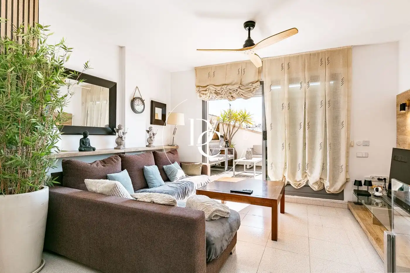 Sala d'estar de Dúplex en venda en Sitges amb Aire condicionat, Calefacció i Terrassa