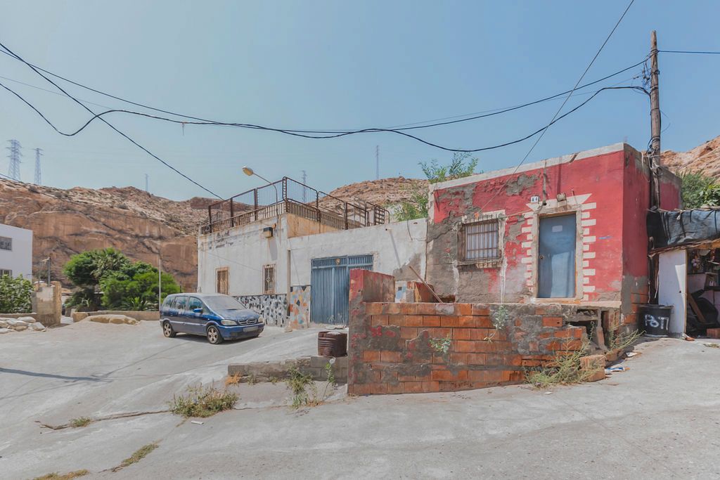 Vista exterior de Casa adosada en venda en  Almería Capital