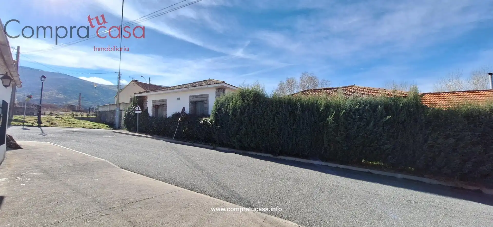 Exterior view of Houses for sale in Otero de Herreros  with Private garden, Storage room and Furnished