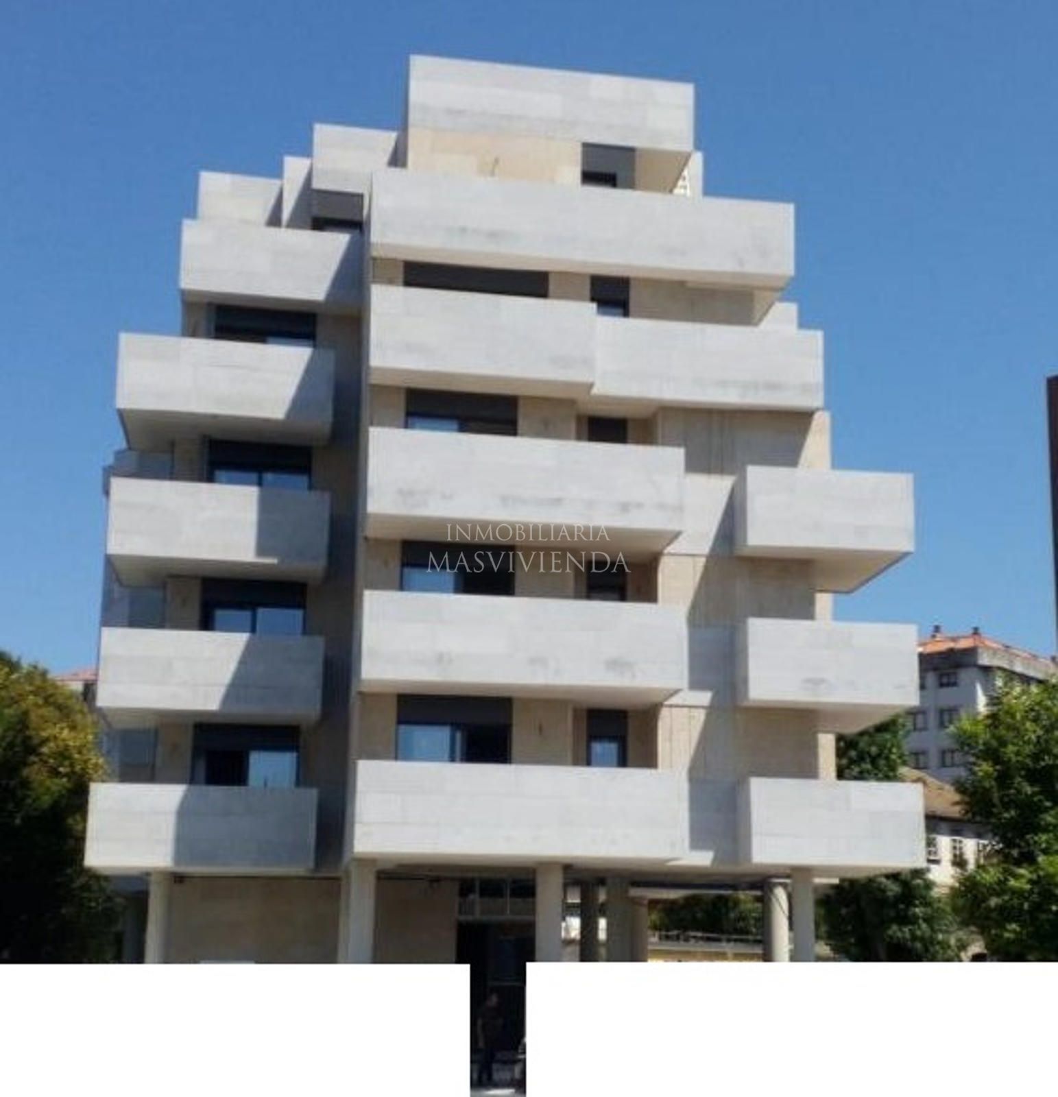 Exterior view of Attic for sale in Vigo   with Heating, Terrace and Storage room