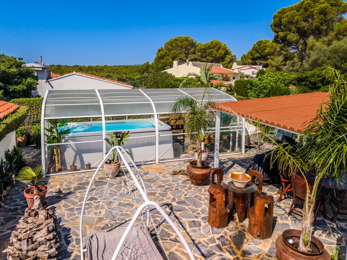 Terrassa de Casa o xalet en venda en L'Ametlla de Mar  amb Aire condicionat, Calefacció i Jardí privat
