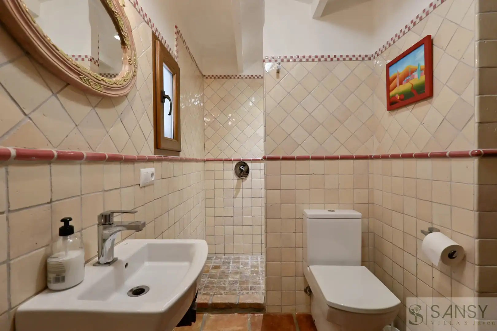 Bathroom of Houses for sale in Jávea / Xàbia  with Air Conditioner, Heating and Terrace