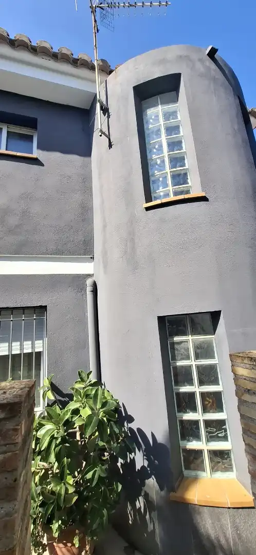 Vista exterior de Casa o chalet en venta en Benicasim / Benicàssim con Calefacción, Jardín privado y Terraza