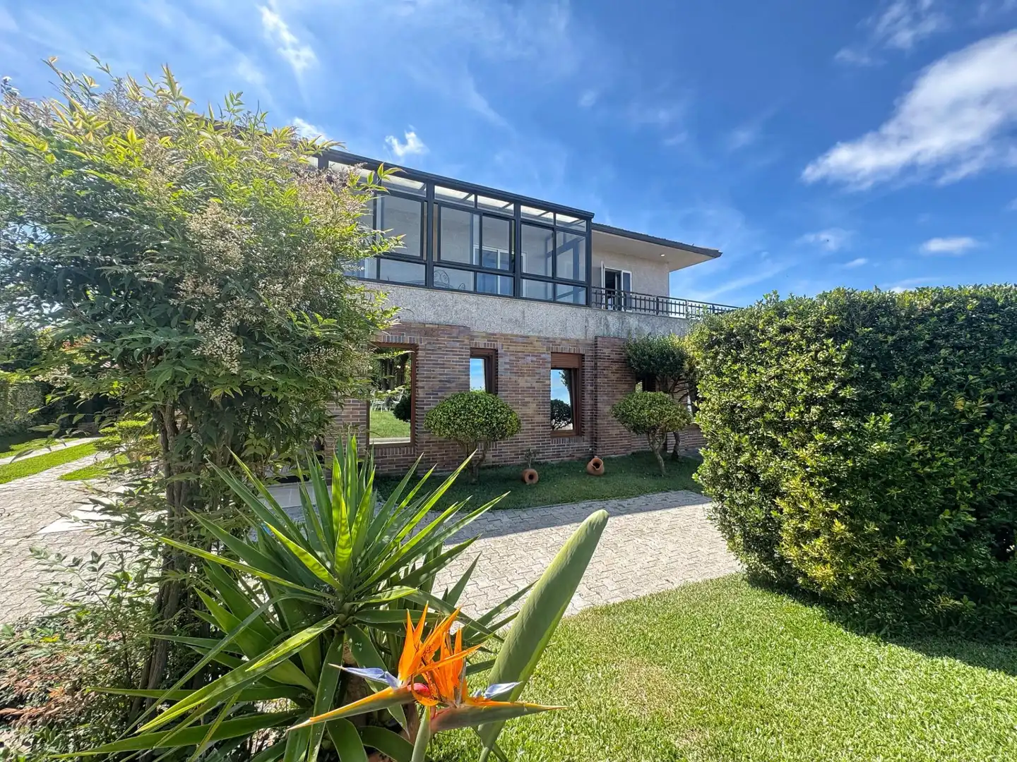Exterior view of Houses for sale in Lalín  with Heating, Private garden and Terrace