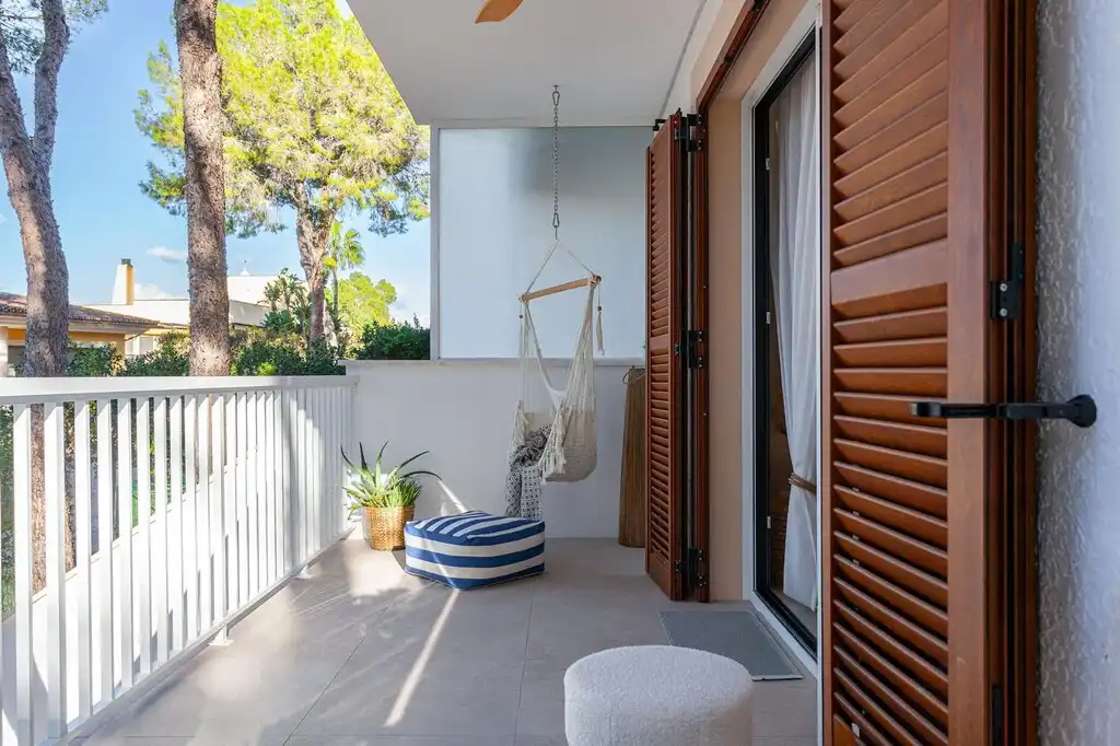 Balcony of Apartments for sale in Calvià  with Air Conditioner, Terrace and Furnished