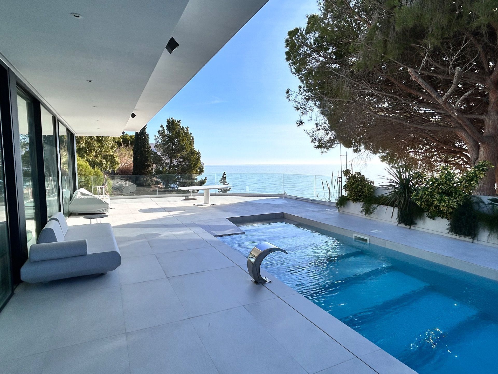 Piscina de Casa o xalet en venda en Altea amb Calefacció, Jardí privat i Terrassa