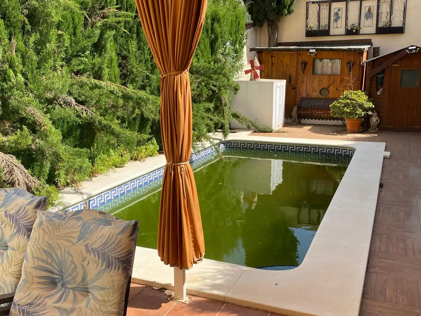 Piscina de Casa adosada en venta en Castilleja de Guzmán con Aire acondicionado, Terraza y Piscina