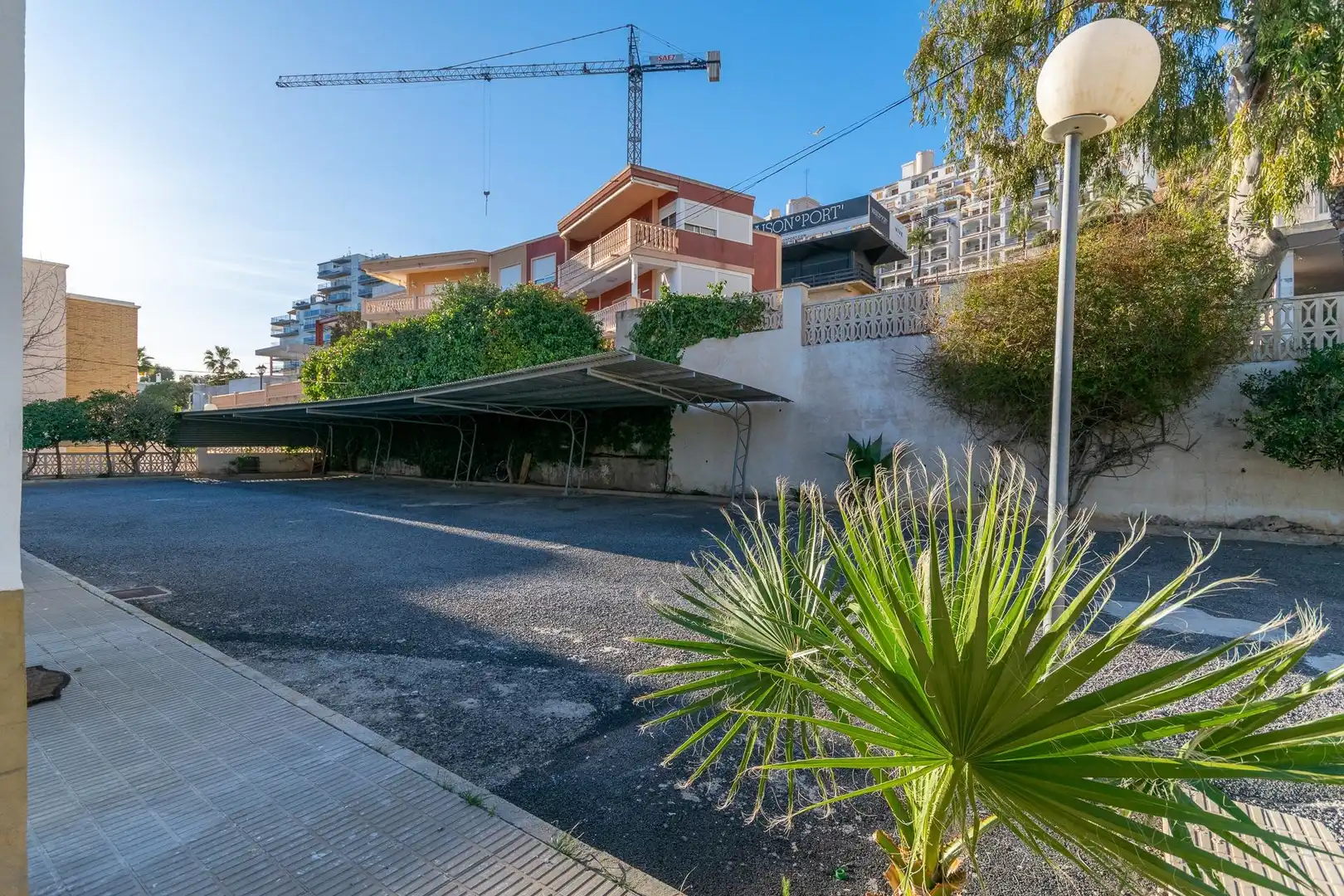 Vista exterior de Casa adosada en venta en Santa Pola con Jardín privado y Terraza