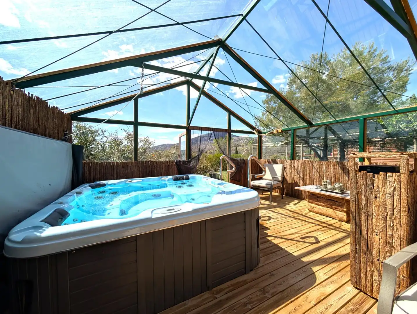 Terraza de Finca rústica en venta en Moratalla con Calefacción, Jardín privado y Amueblado